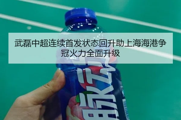 武磊中超连续首发状态回升助上海海港争冠火力全面升级（WEIDESPORT）